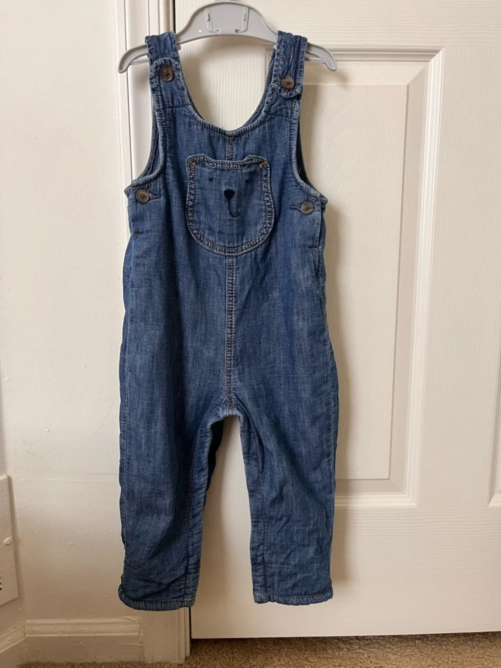 Denim Blue Kids Overalls